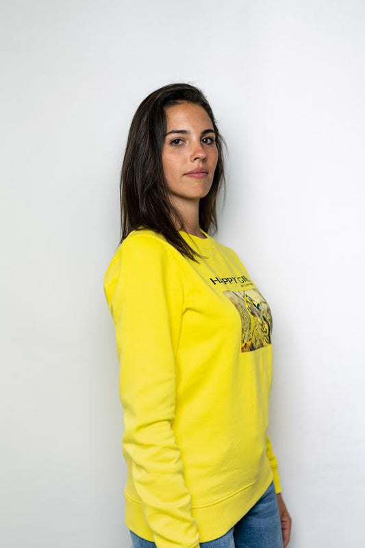 Pull à manche longue "Happy Girl"