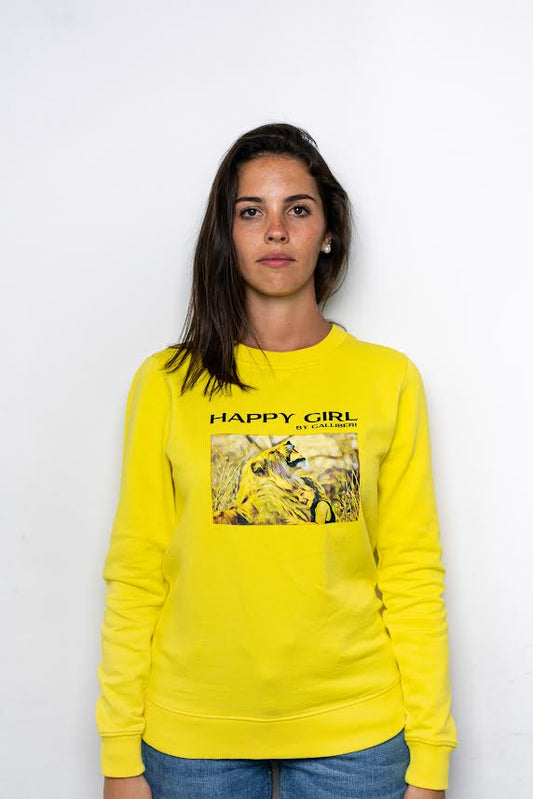 Pull à manche longue "Happy Girl"