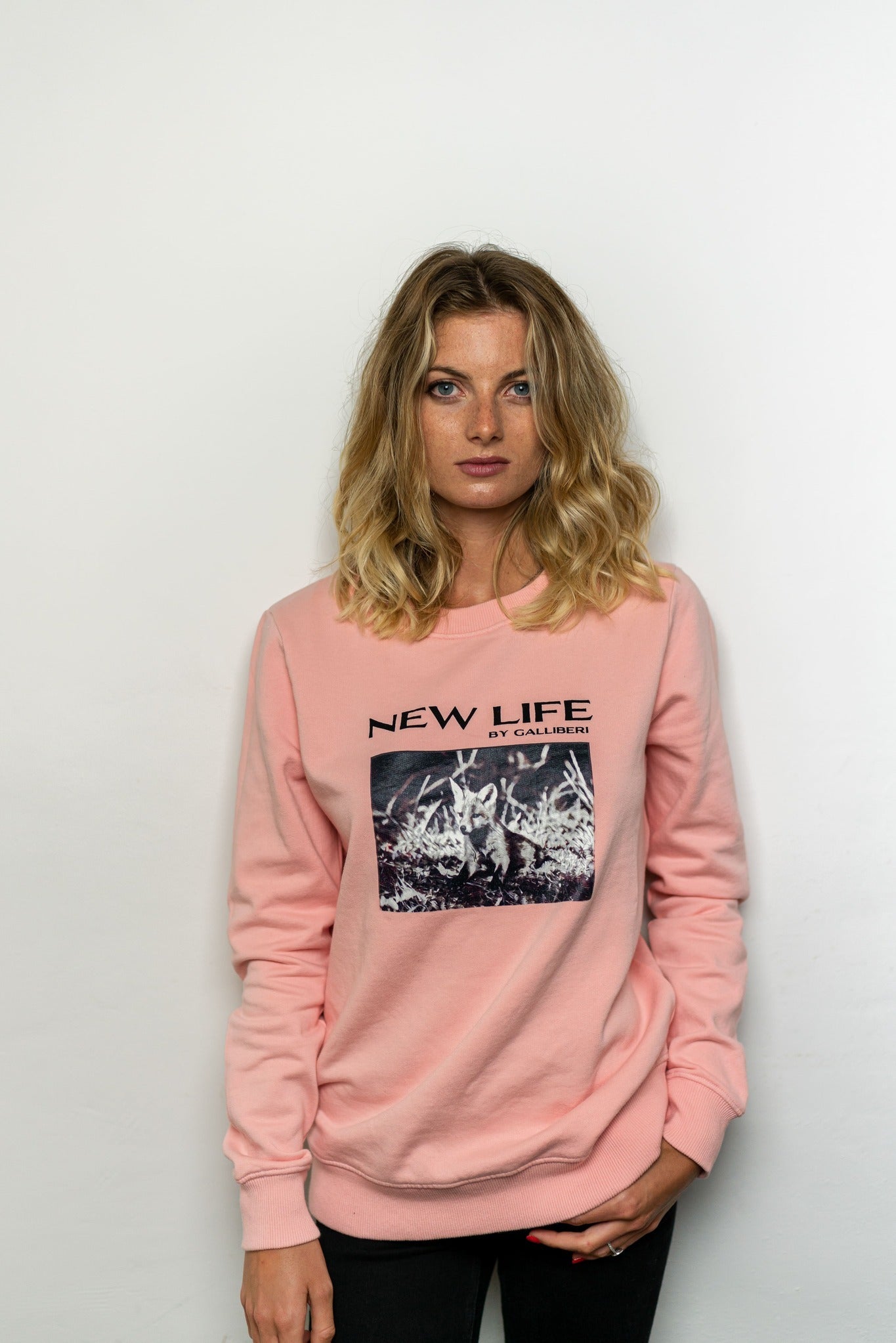 Pull à manche longue "NEW LIFE"